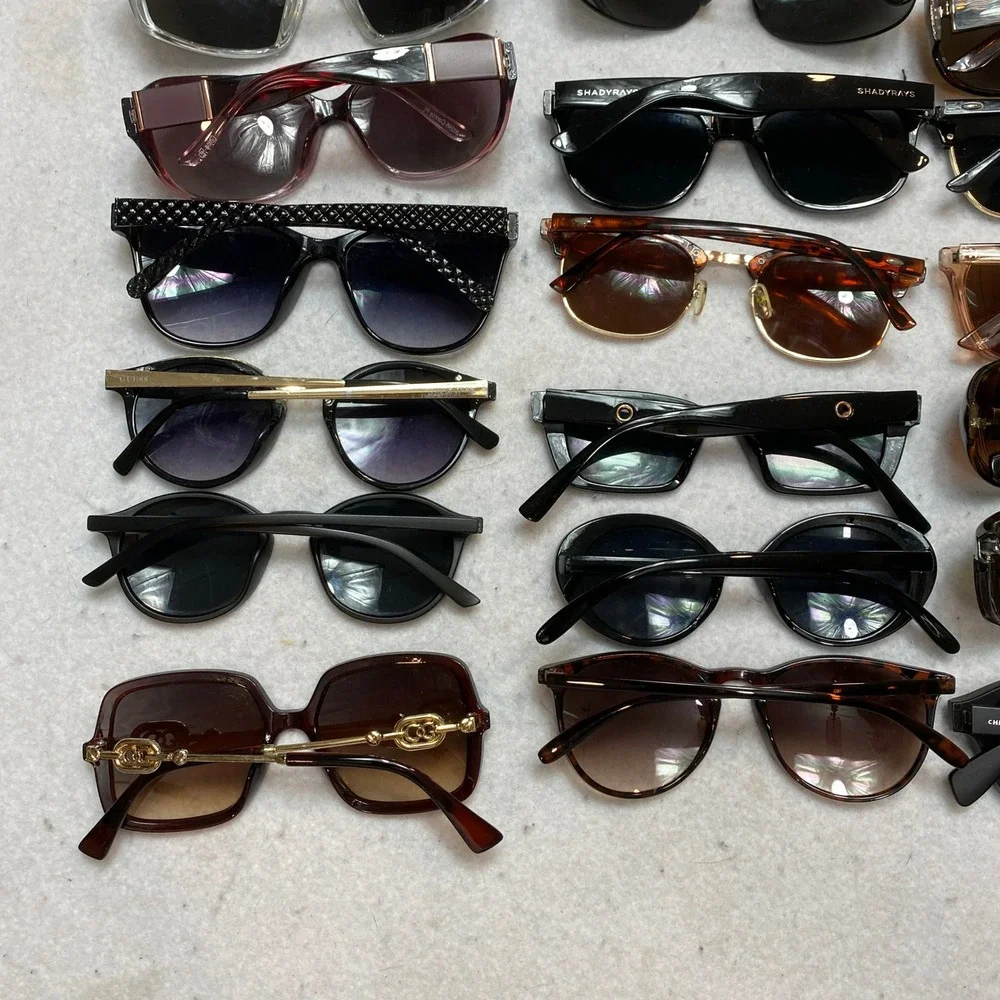 Lot Of 20 Mixed Sunglasses Unisex OS Vince Camuto Shady Rays Panama Jack